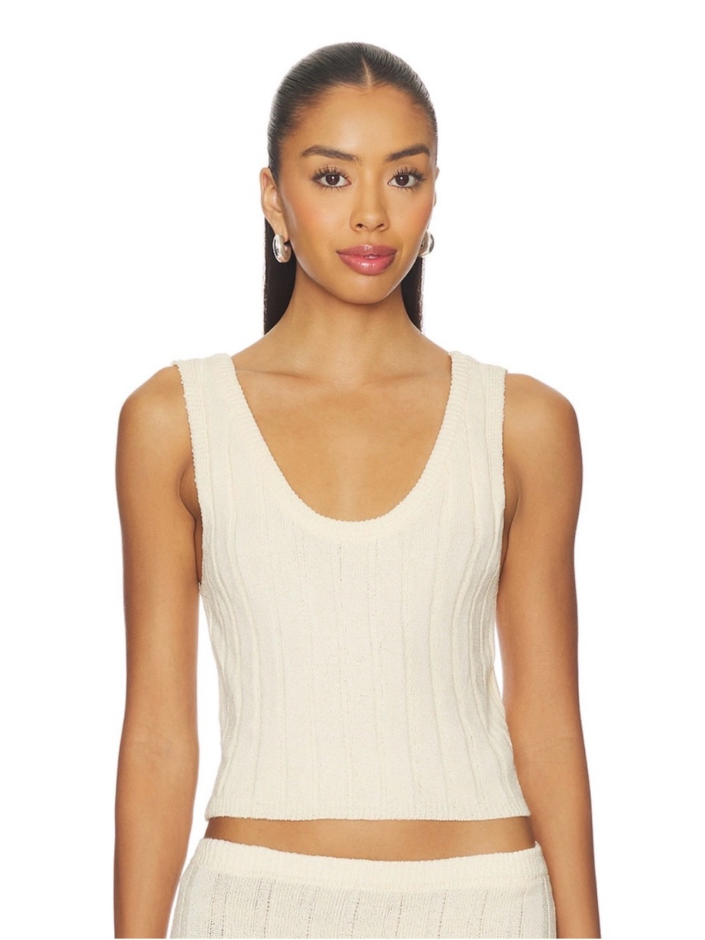 NWT - SNDYS Baha Tank - Cream - Size XS